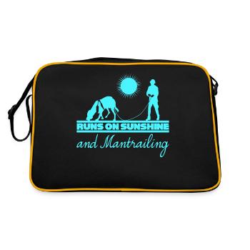 Mantrailing et Sunshine Mantrailer - Sac Retro - noir/or - Dos