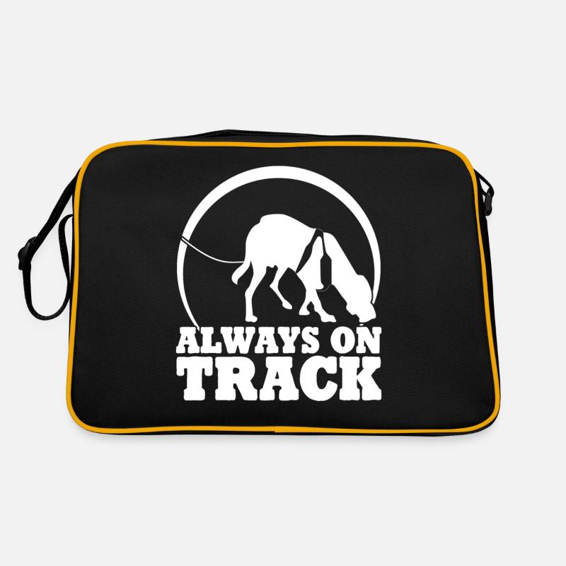 Mantrailing Mantrailer Chien Sac Retro