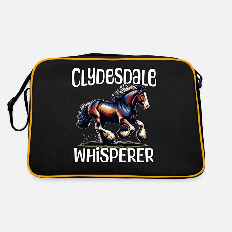 Clydesdale Whisperer Retro Bag