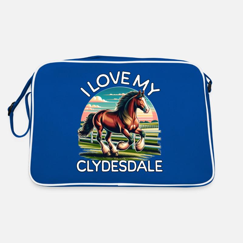 L’amour de Clydesdale Sac Retro