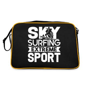 Sky Surfing Sky Surfing Extreme Sport - Retro Bag - black/gold - Back