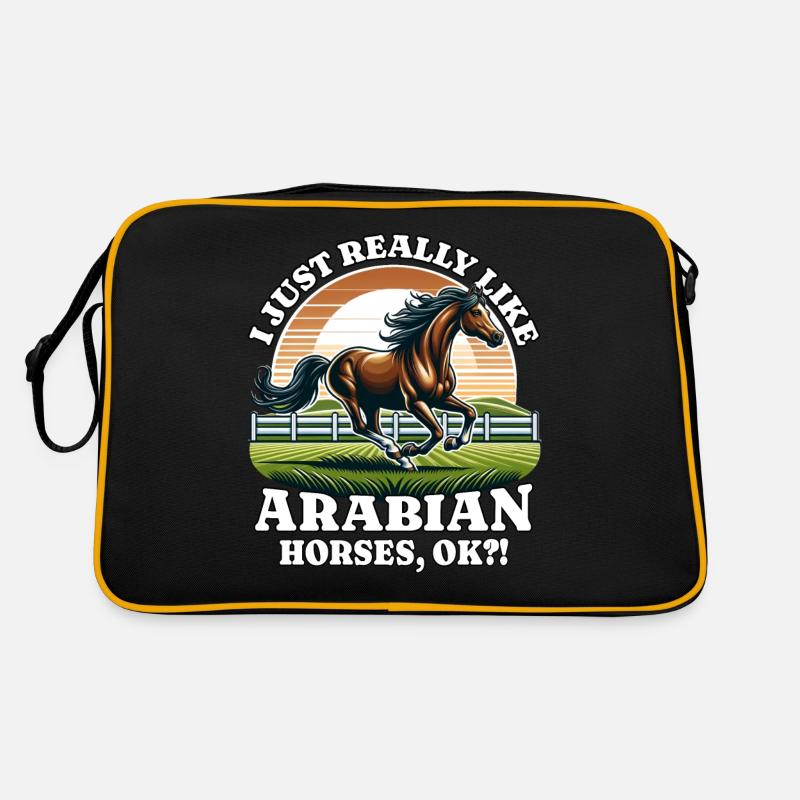 Cheval arabe Sac Retro