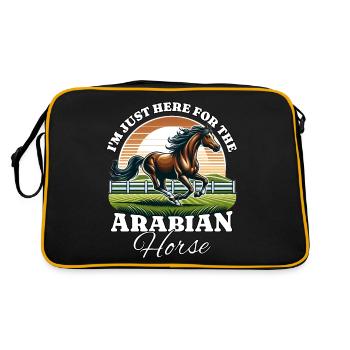 Arabian Horse Rider - Retro Bag - black/gold - Back
