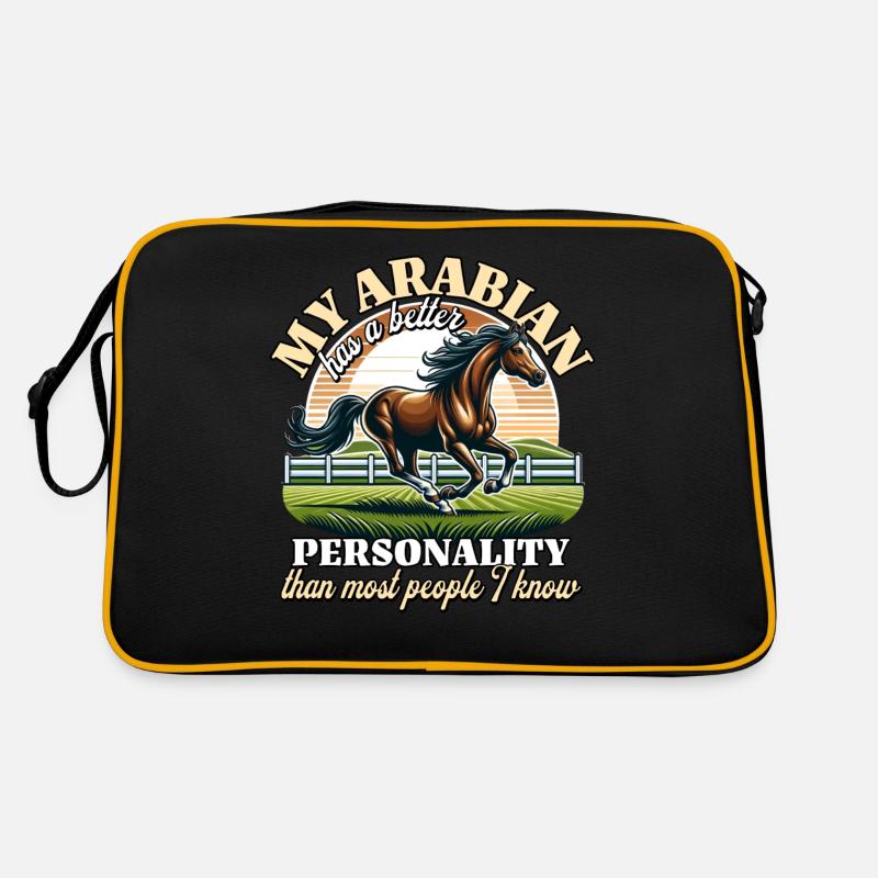 Cavalier arabe Sac Retro
