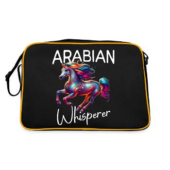 Chuchoteur arabe - Sac Retro - noir/or - Dos
