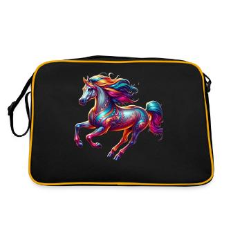Cavalier arabe - Sac Retro - noir/or - Dos