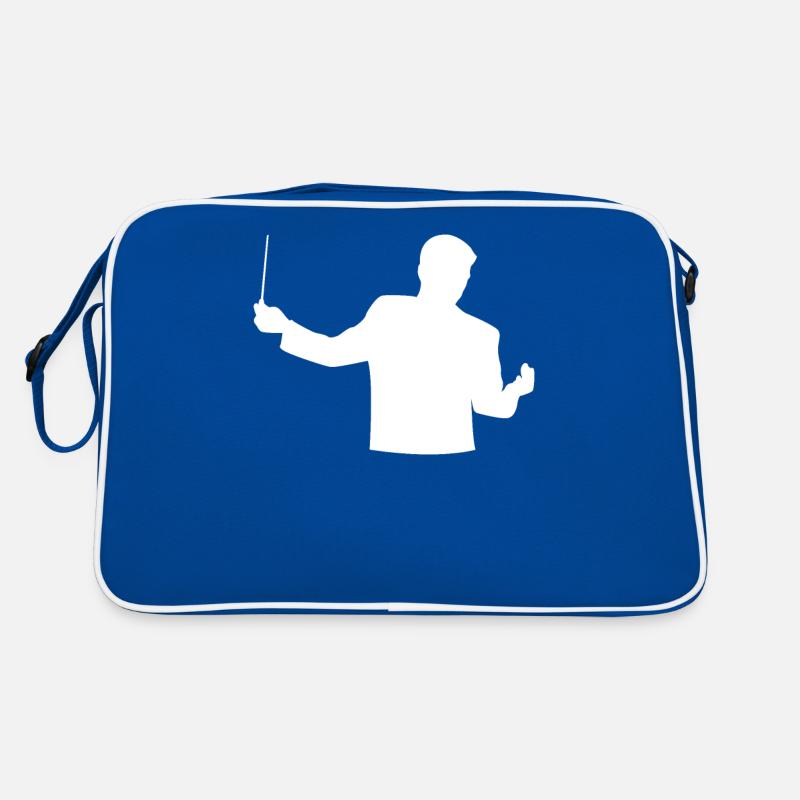 Dirigenten-Eloquenz - Geschenk für Maestros Retro Tasche
