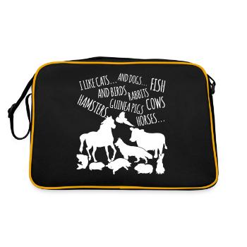 Veterinary Assistant Veterinarian - Retro Bag - black/gold - Back