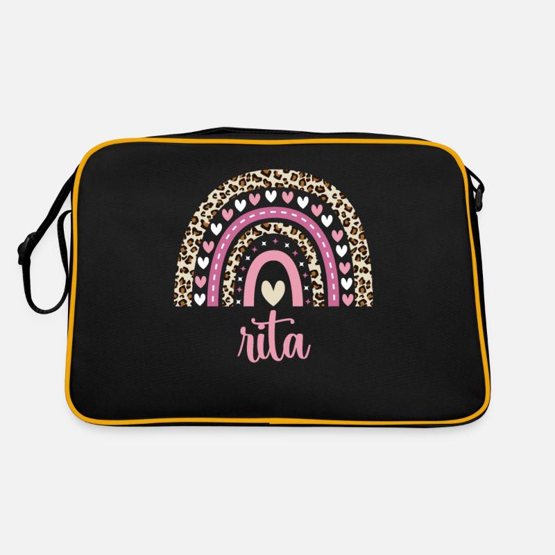 Rita Regenbogen Name Geburtstag Rita Retro Tasche