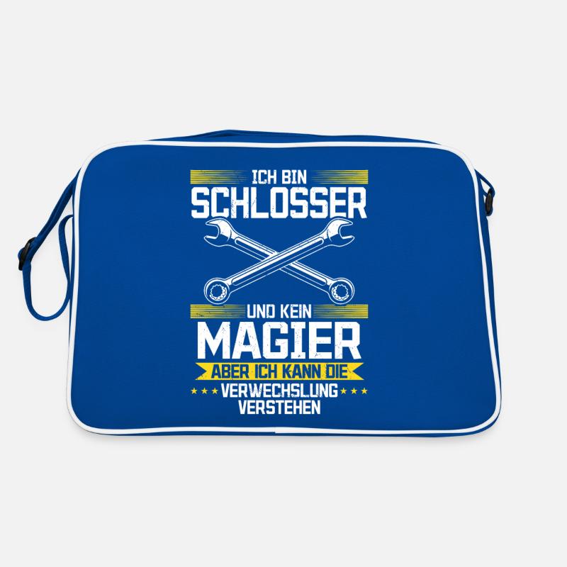 I'm a locksmith and not a magician Retro Bag