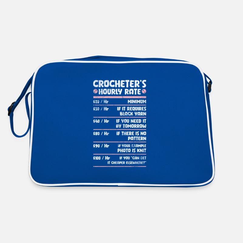 Crochet Knitting Retro Bag