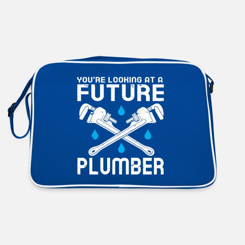Plumber Men Father Husband Plumber Retro Bag