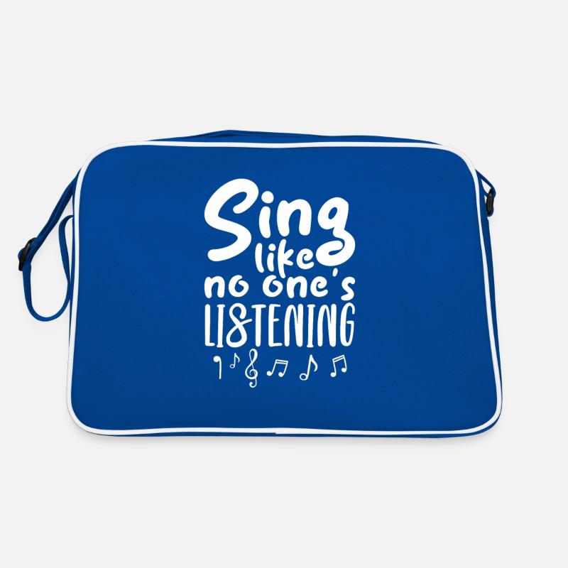 Singer Singer Singing Musician Gift Retro Bag