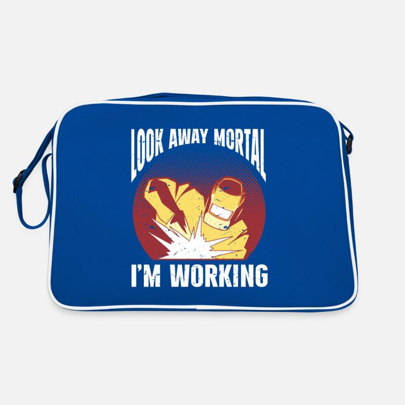 Welder Welding Retro Bag
