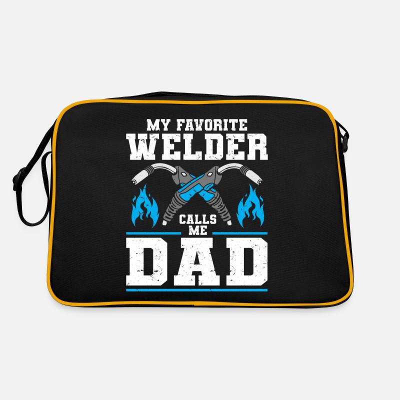 Schweißer Schweißen Retro Tasche