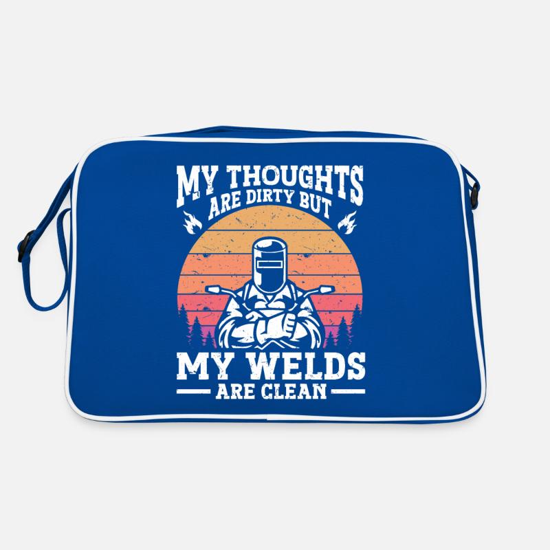 Welder Welding Retro Bag