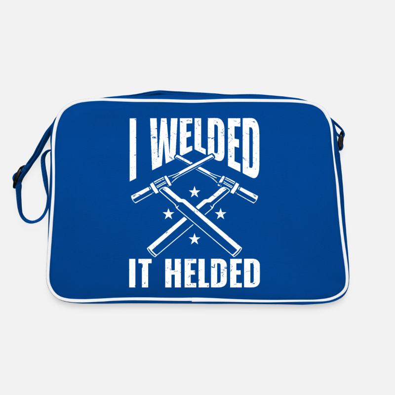 Welder Welding Retro Bag