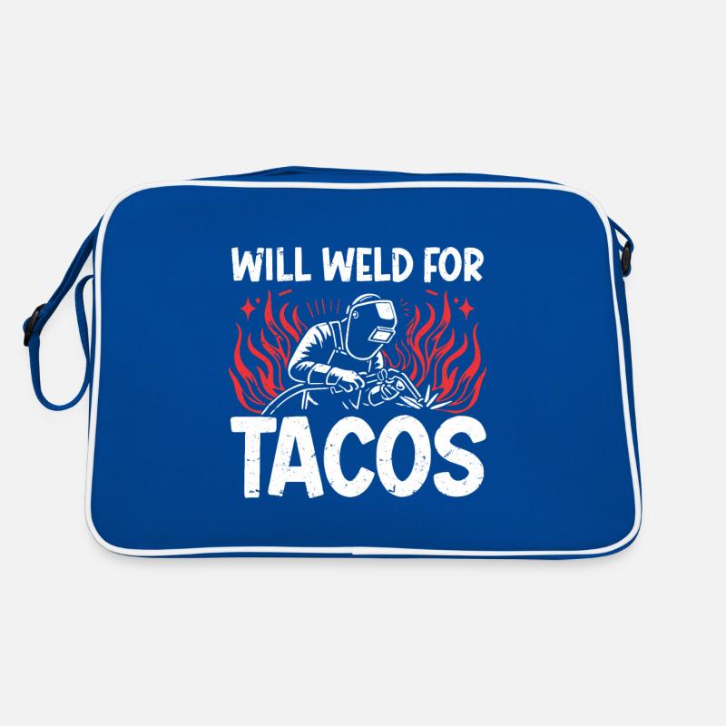 Welder Welding Retro Bag