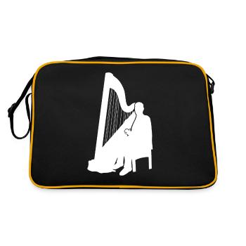 Harp Sound Master Play Virtuoso - Retro Bag - black/gold - Back