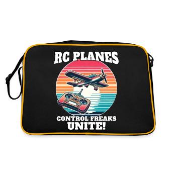 Model Airplane Model Airplane - Retro Bag - black/gold - Back