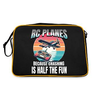 Model Airplane RC Airplane - Retro Bag - black/gold - Back