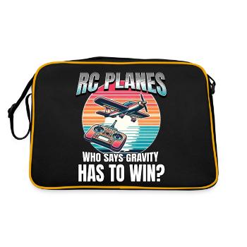Model Airplane Model Airplane - Retro Bag - black/gold - Back