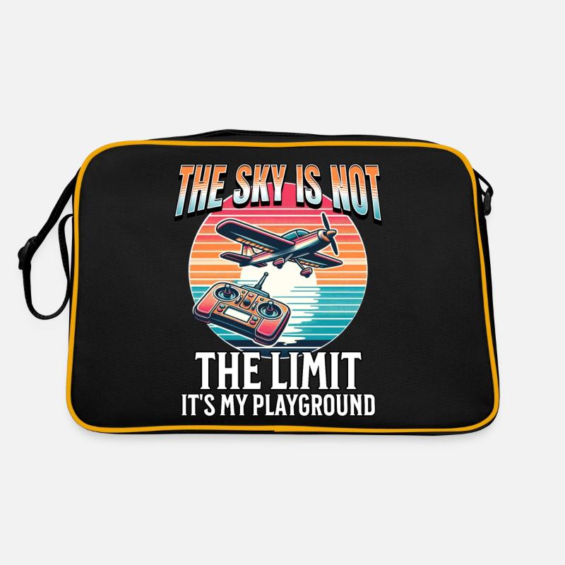 RC Airplane Retro Bag