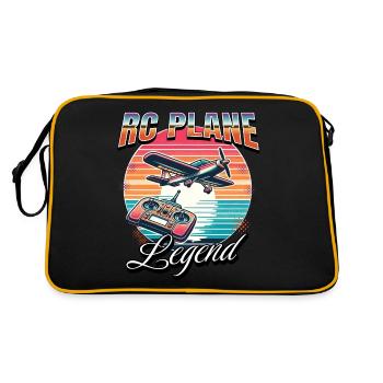 Model Airplane RC Airplane - Retro Bag - black/gold - Back