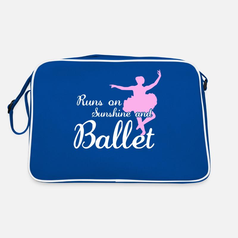 Ballerina Dancing Ballet Dancer Retro Tasche