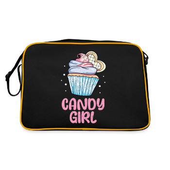 Cupcake - Sac Retro - noir/or - Dos