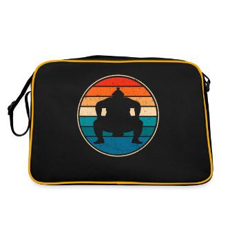 Sumo - Retro Bag - black/gold - Back