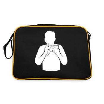 Panflutes Virtuosos Harmony Master - Retro Bag - black/gold - Back