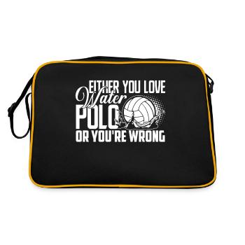 Water Polo Love Water Polo - Retro Bag - black/gold - Back