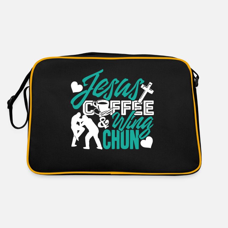Wing Chun Jesus Coffee Wing Chun Retro Bag