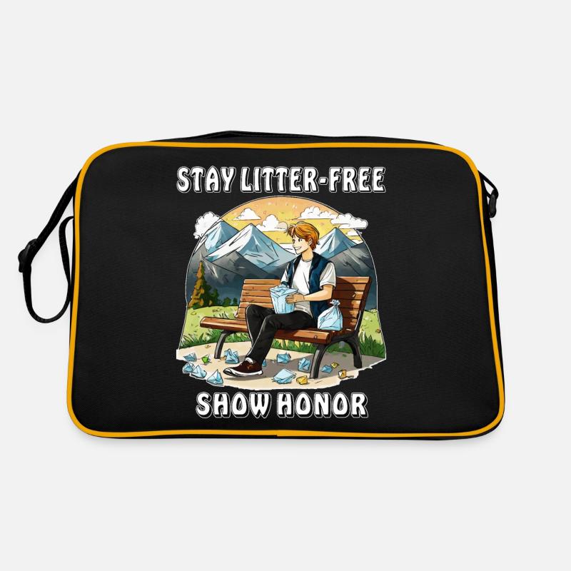 LITTER STAY LITTER-FREE SHOW HONOR Retro Bag