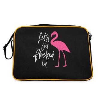 Spinster - Retro Bag - black/gold - Back