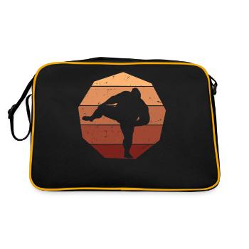 Sumo - Retro Bag - black/gold - Back