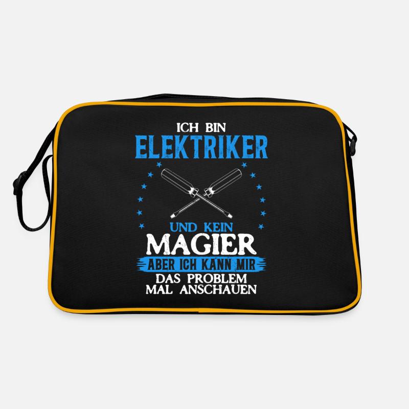 Electrician More than just spark magic Retro Bag