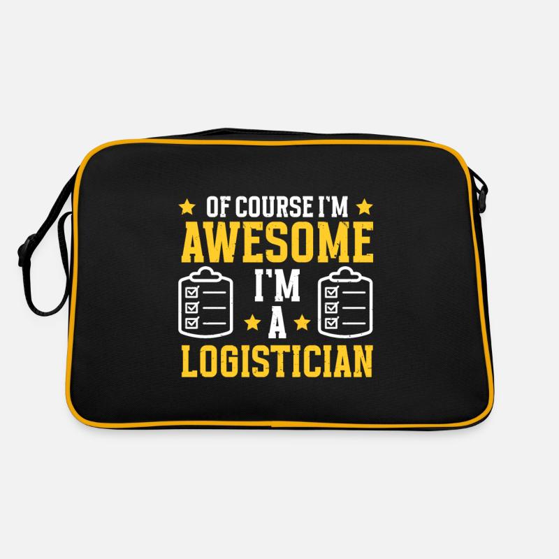 Logistician Logistics Retro Bag