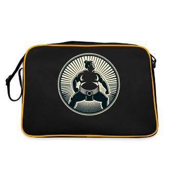 Sumo - Retro Bag - black/gold - Back