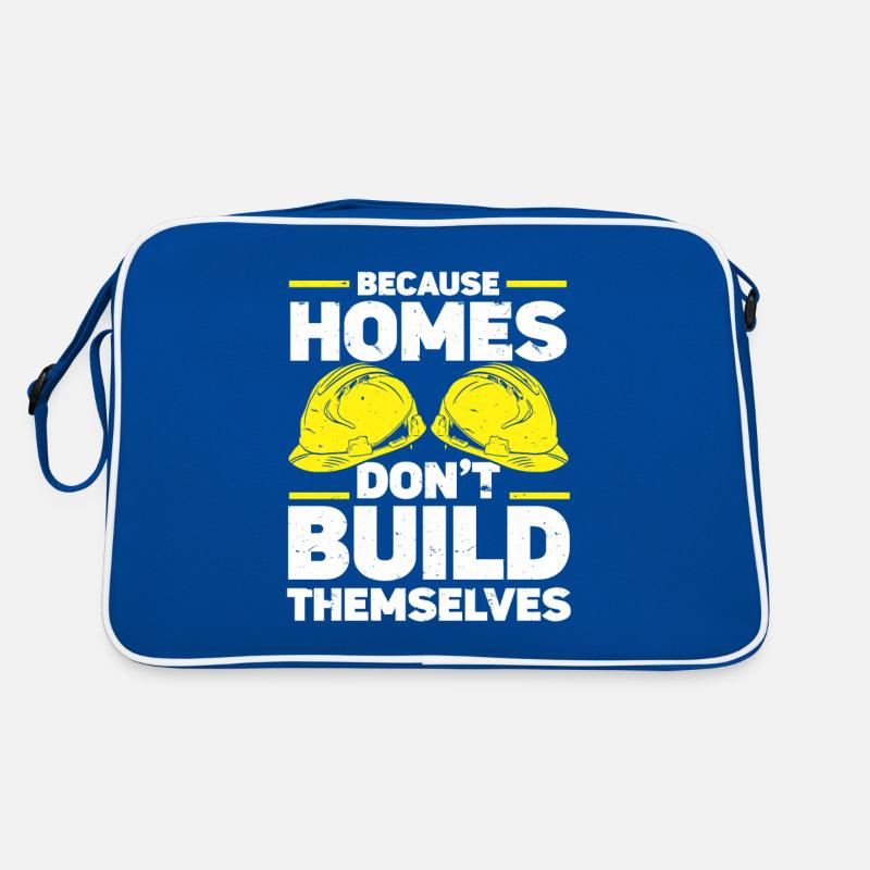 Construction Project Manager Retro Bag