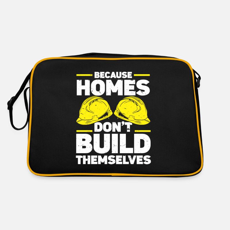 Construction Project Manager Retro Bag