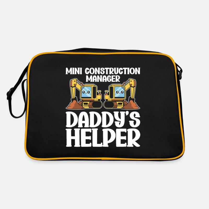 Chef de projet de construction Sac Retro