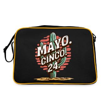 Cinco De Mayo 2024 - Retro Bag - black/gold - Back