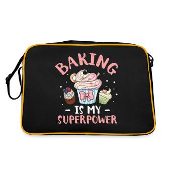 Cupcake - Sac Retro - noir/or - Dos