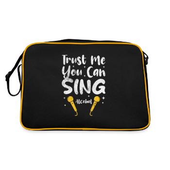 Singer - Retro Bag - black/gold - Back