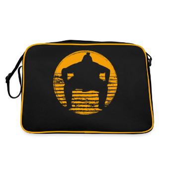 Sumo - Retro Bag - black/gold - Back