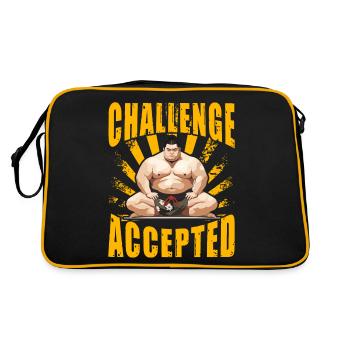 Challenge Accepted Sumo - Retro Bag - black/gold - Back