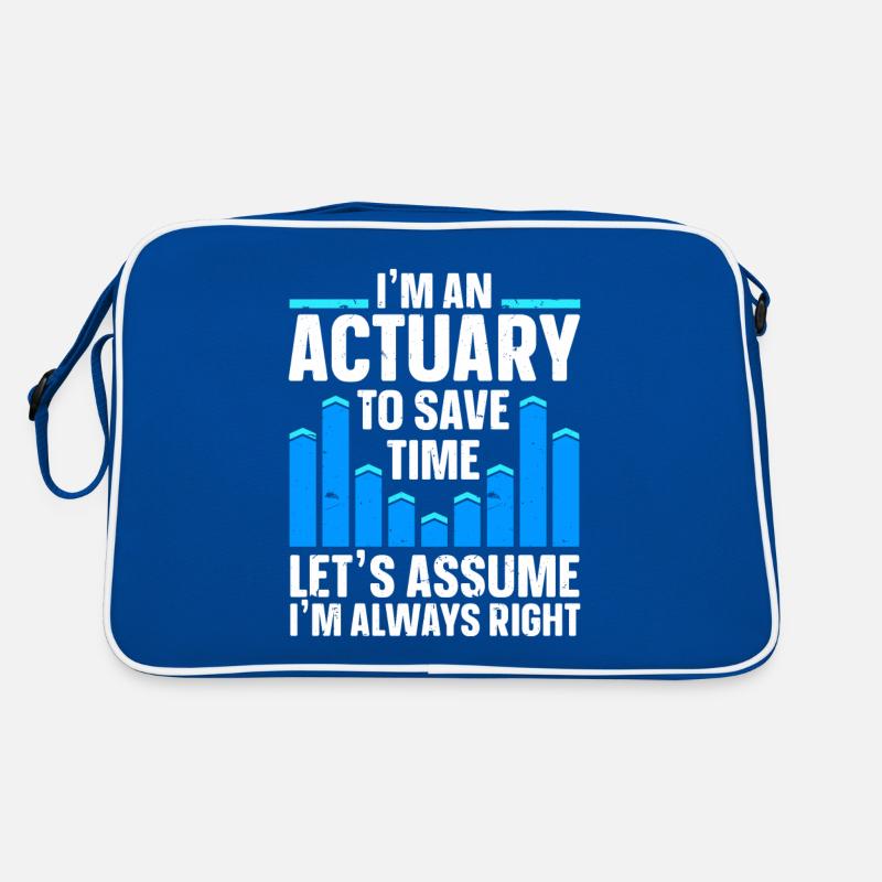 Actuary Statistician Retro Bag