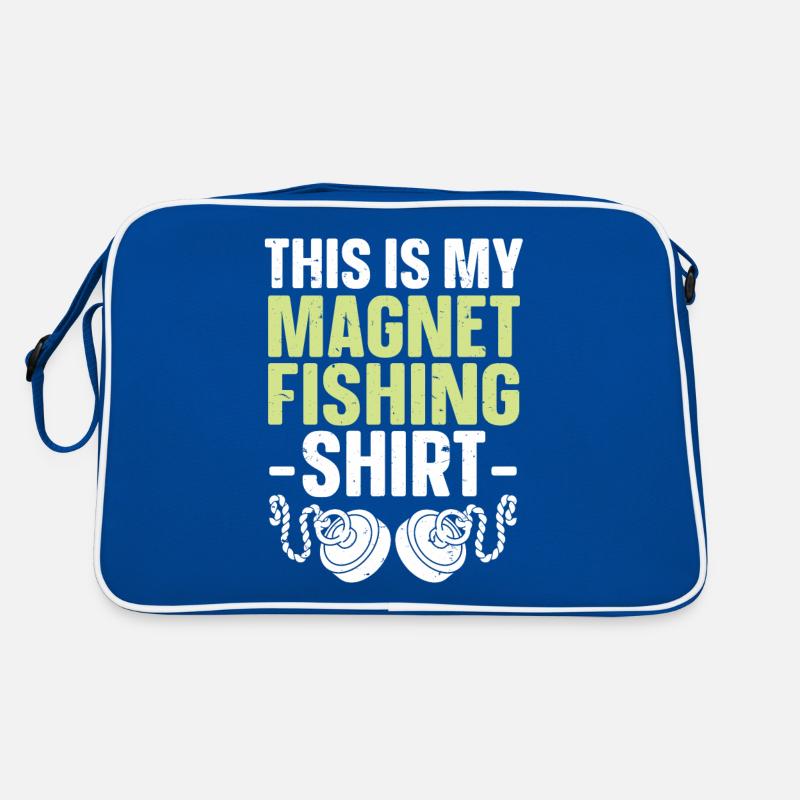 Magnetfischen Retro Tasche